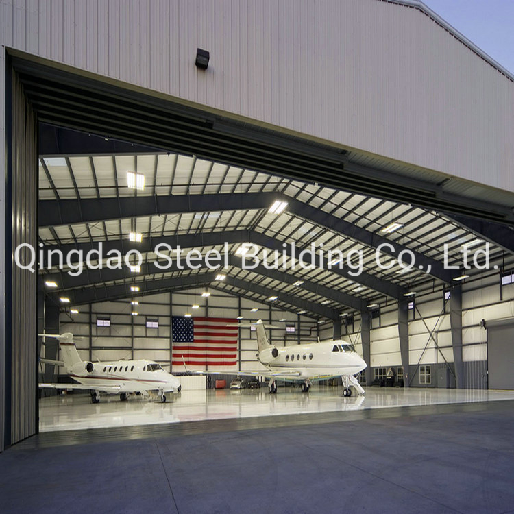 Prefab Good Quality Steel Structure Hangar Building Steel Structure Aircraft Hangar