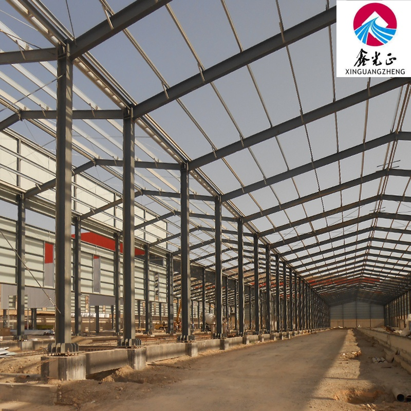 Prefabricated Steel Structure Manufacturing Plant Can Be Customized, The Material Is Affordable and Durable