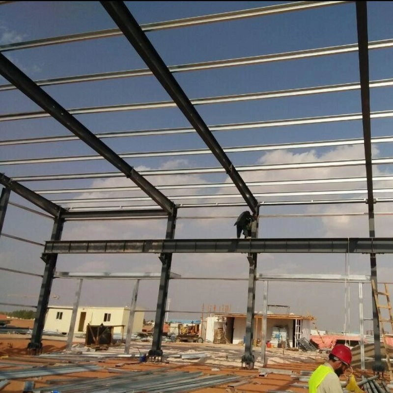 Prefabricated Construction Steel Structure Agricultural Storage Steel Structure Building