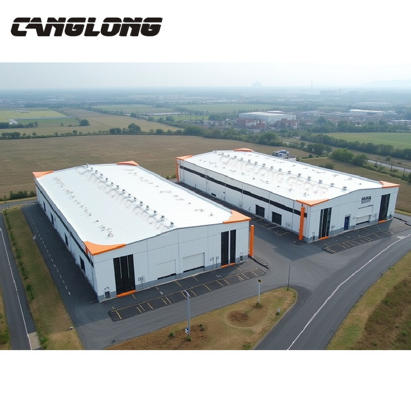 Cost-Effective Prefab Steel Distribution Center with Dock Loading and Ramp Systems