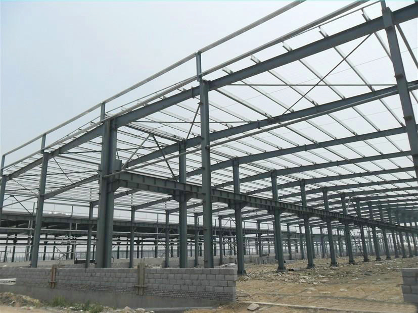 Pre-Engineered Peb Steel Structure Building for Workshop with Customized Design and Sandwich Panel