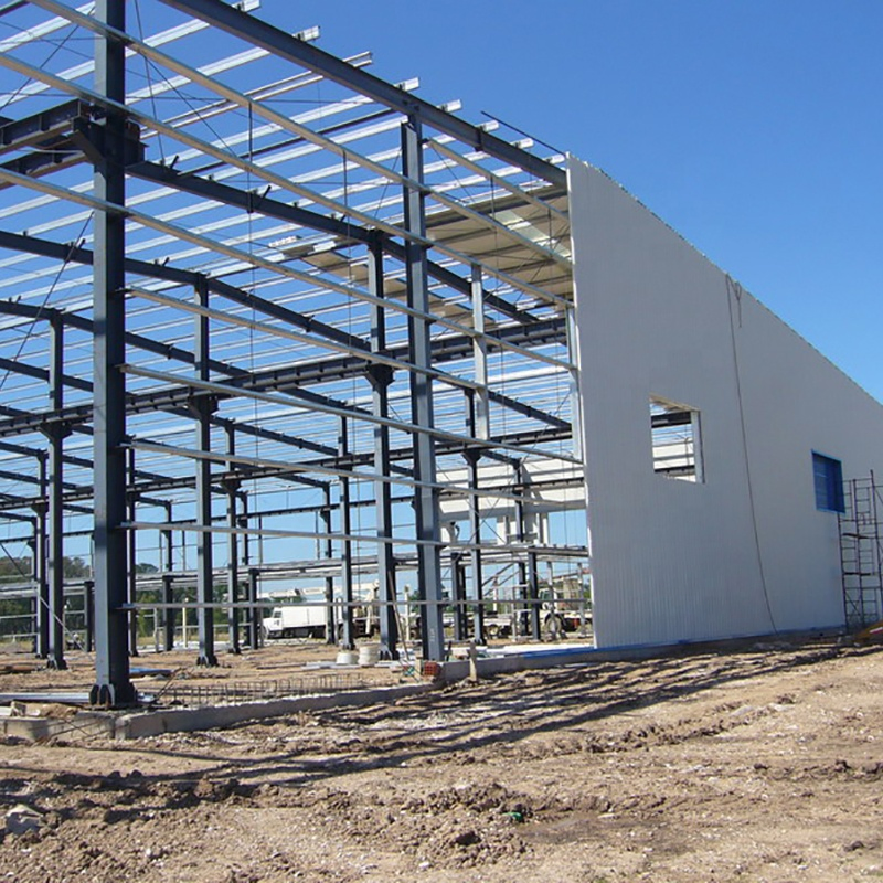 Modular Cheap Prefabricated Industrial Easy Assembly Steel Structure Aircraft Airplane Kit Hangar