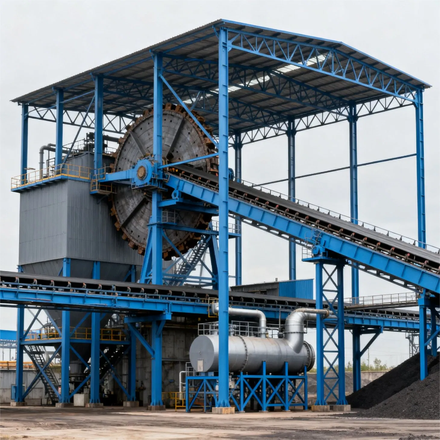 Modern Prefab Steel Structure Workshop with Quick Assembly Design Solutions