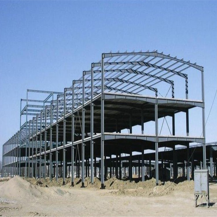 Durable Industrial Storage Facility with Steel Frame Design