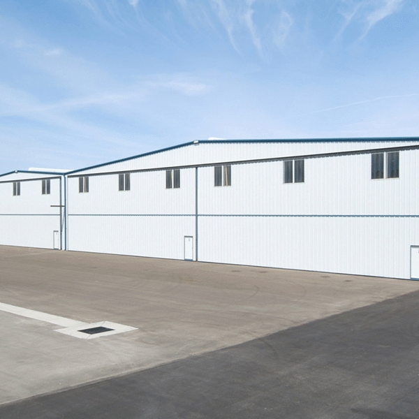 Steel Structure Prefab Galvanized Metal Building for Industrial Multi Span Warehouse Workshop