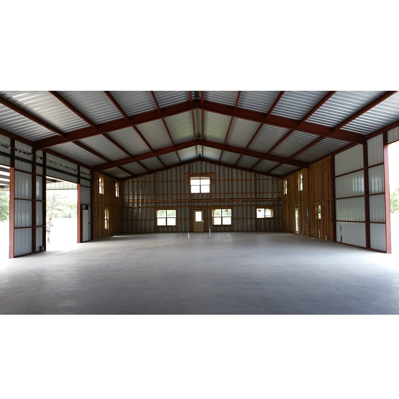 Pre Engineered Steel Structure Shed/Peb Steel Frame Barn Building Construction