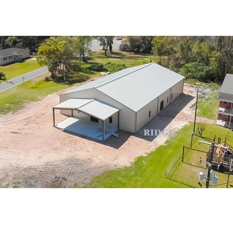 Cold Formed Z Coal Storage Steel Structure Building with H Beam