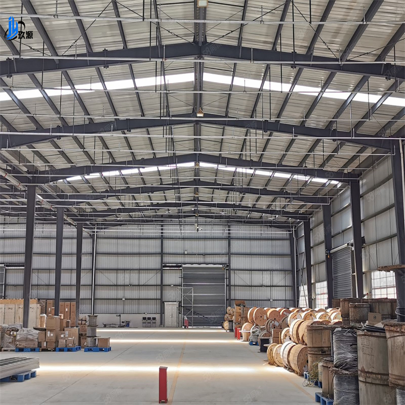 Prefabricated Assembly Buildings, Prefabricated Steel Structure Warehouses, Durable Metal Frame Workshops
