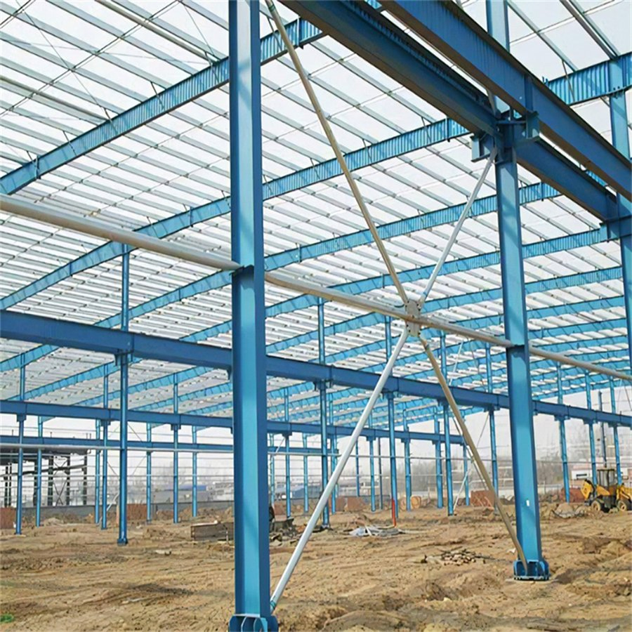 Light Weight Steel Structure Frame Hangar Garage