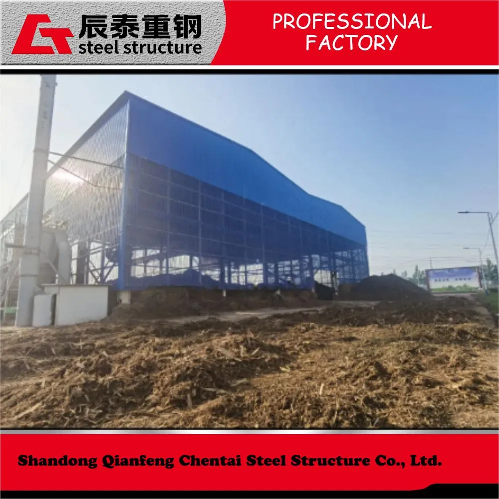 Prefabricated Multi-Storey Long-Span Metal Structure Steel Structure Building Is Used for Industrial Processing Factory Plant Warehouse