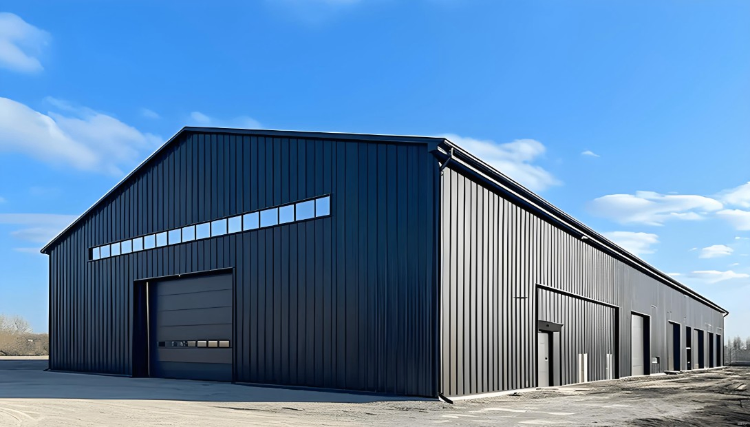 Comprehensive Steel Structure Workshop and Storage Facility for Manufacturing Operations