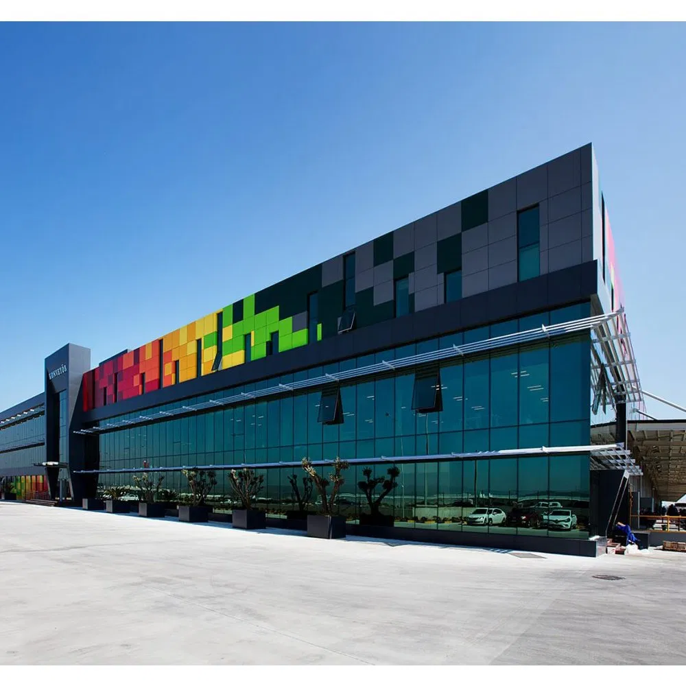 Large Prefabricated Quick Assembly Steel Industrial Prefabricated Metal Prefab Factory Building Workshop Shed Beam Hangar Warehouse Structure Workshop