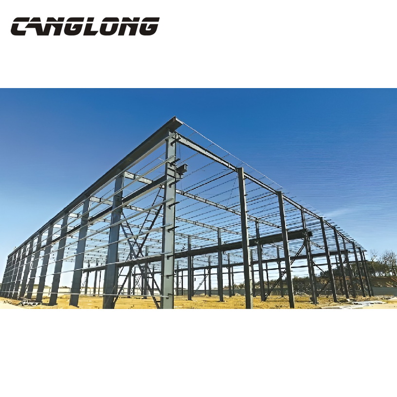 China Fireproof Galvanized Q345 Peb Pre Engineered Steel Structure Materials Warehouse Building in Argentina