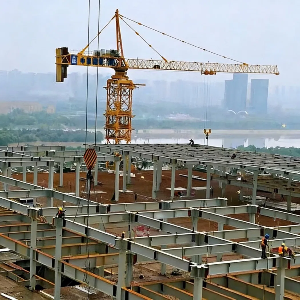 Large Span Prefabricated Steel Structure Warehouse Multi Storey Metal Building Kit for Industrial Logistics Workshop Garage Shed