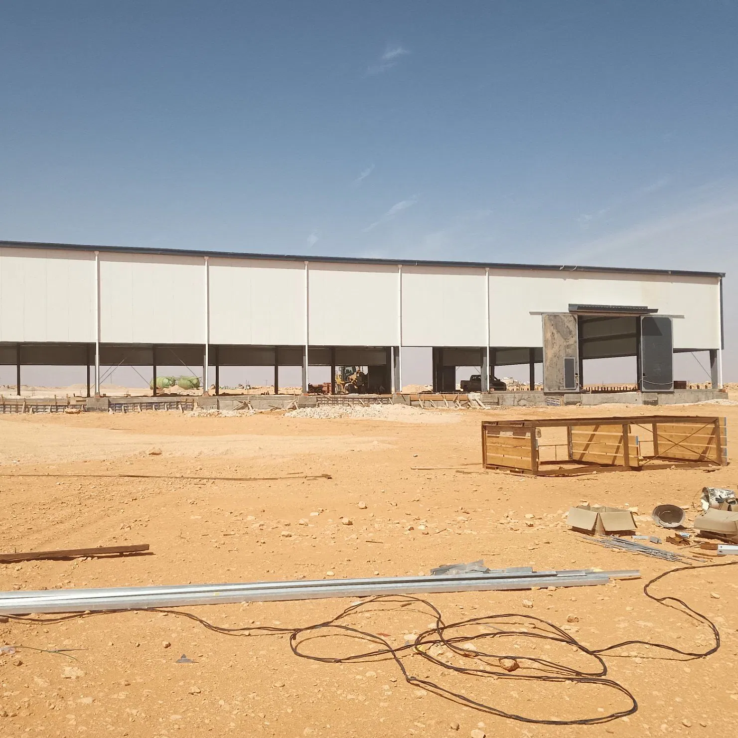Prefab Engineered Steel Structure Warehouse Building
