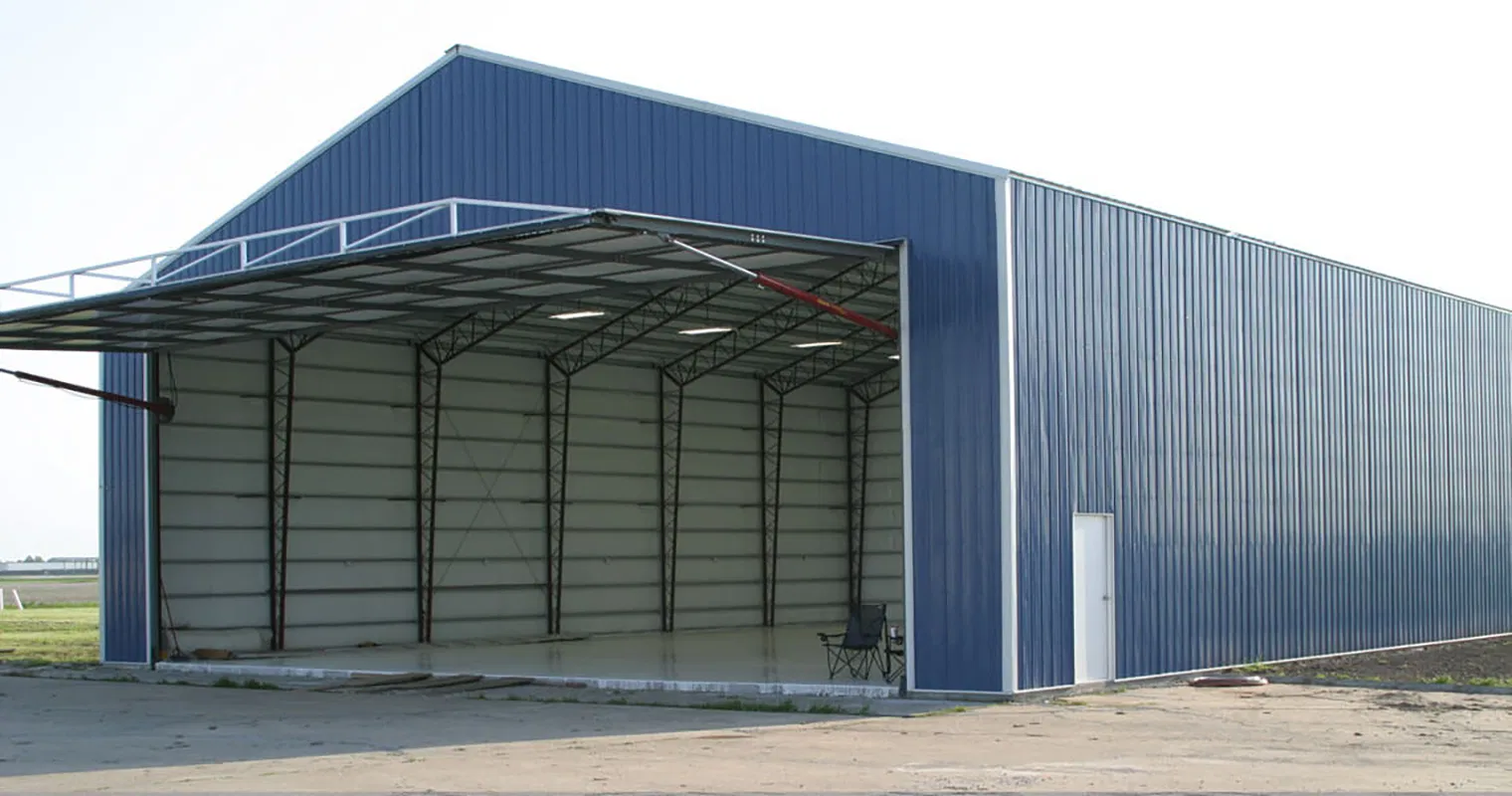 Fire Resistant Steel Structure Hangar with Advanced Fire Suppression Systems