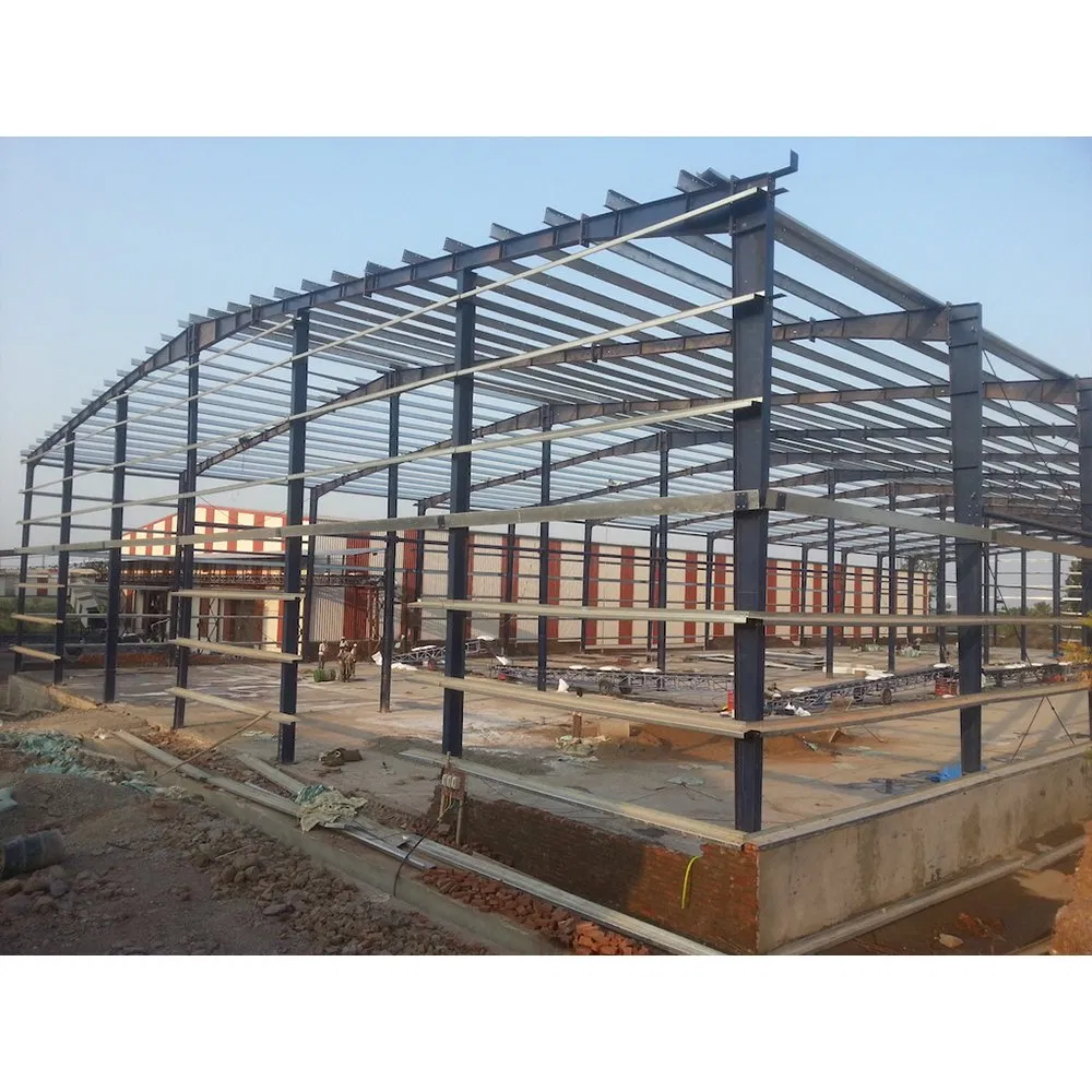 China Pre-Engineered Insulated Steel Space Frame Buildings of Peb Structure with Solar Panels