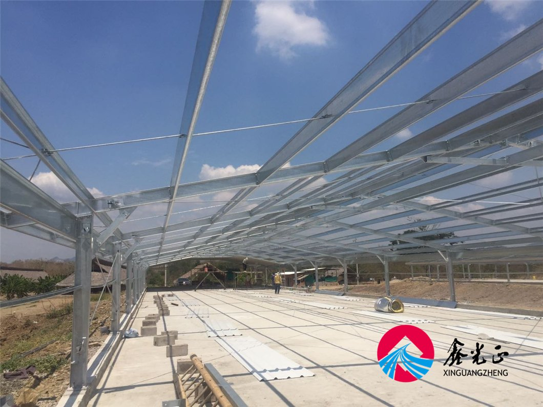 Agricultural Breeder Chicken House Steel Frame Buildings