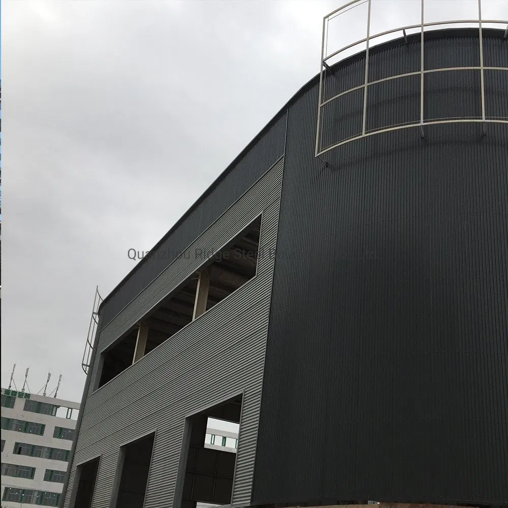 Cold Formed Z Coal Storage Steel Structure Building with H Beam