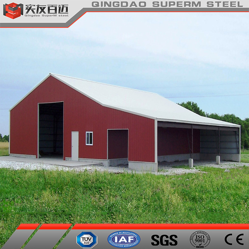 Prefab Building Agricultural Building Light Steel Structure Frame Storage Warehouse Sheds Barndominium Kits