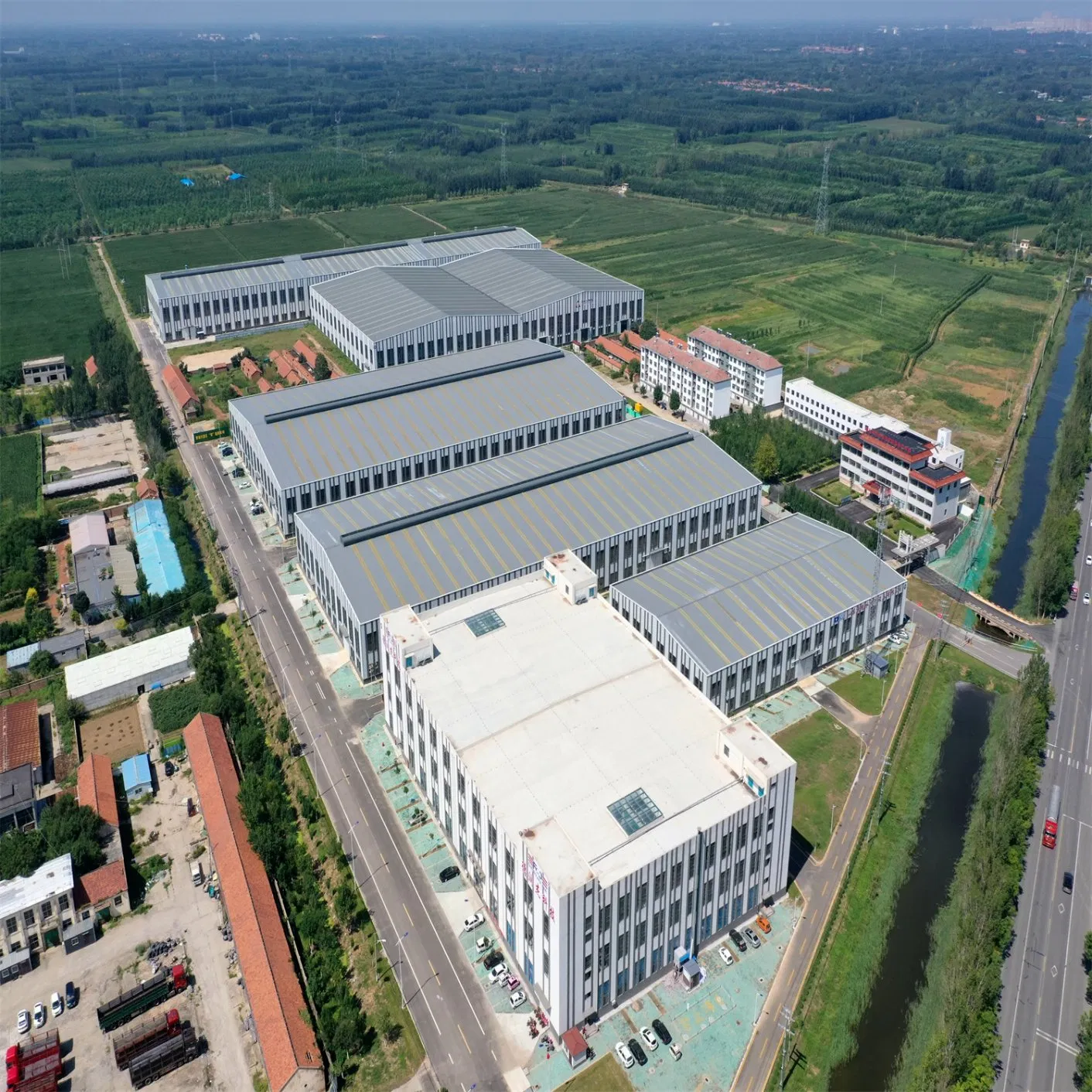 Metal Building Customized Industrial Steel Structure Workshop for Prefab Galvanized Metal Frame