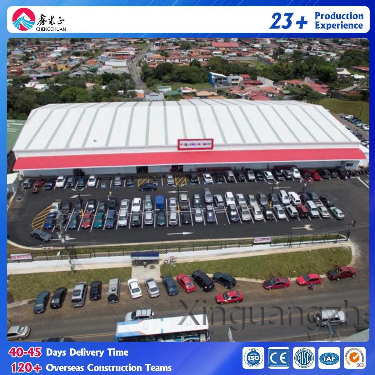 Modern Design Low-Cost Prefabricated Steel Structure Warehouse Building Cold Storage Construction with High Quality Materials