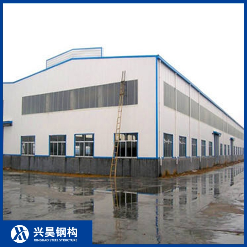 Modern Commercial Prefabricated House Steel Frame Structure Warehouse Building for Industrial Storage and Workshop Construction
