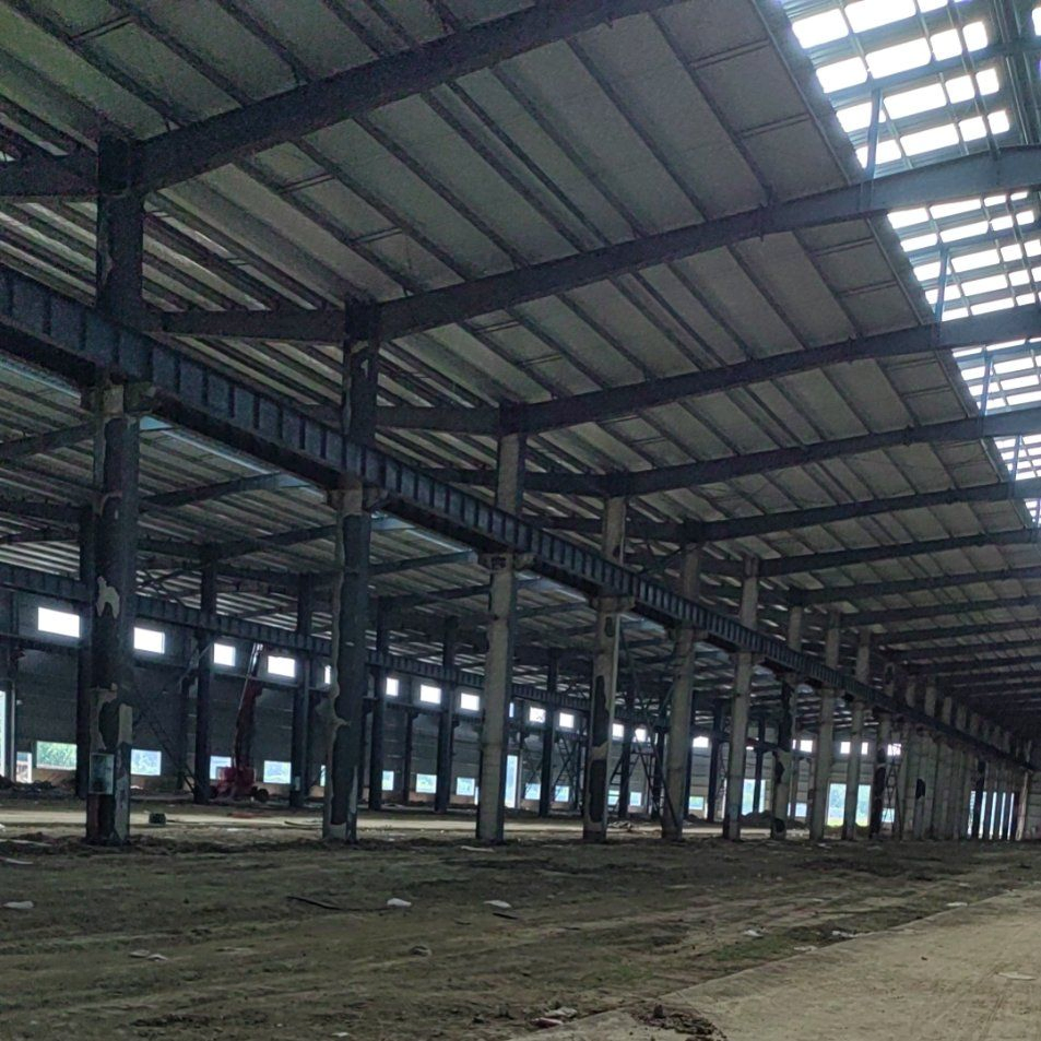 Assemble Easily Steel Frame Structure Plant for Mechanical Processing and Manufacturing