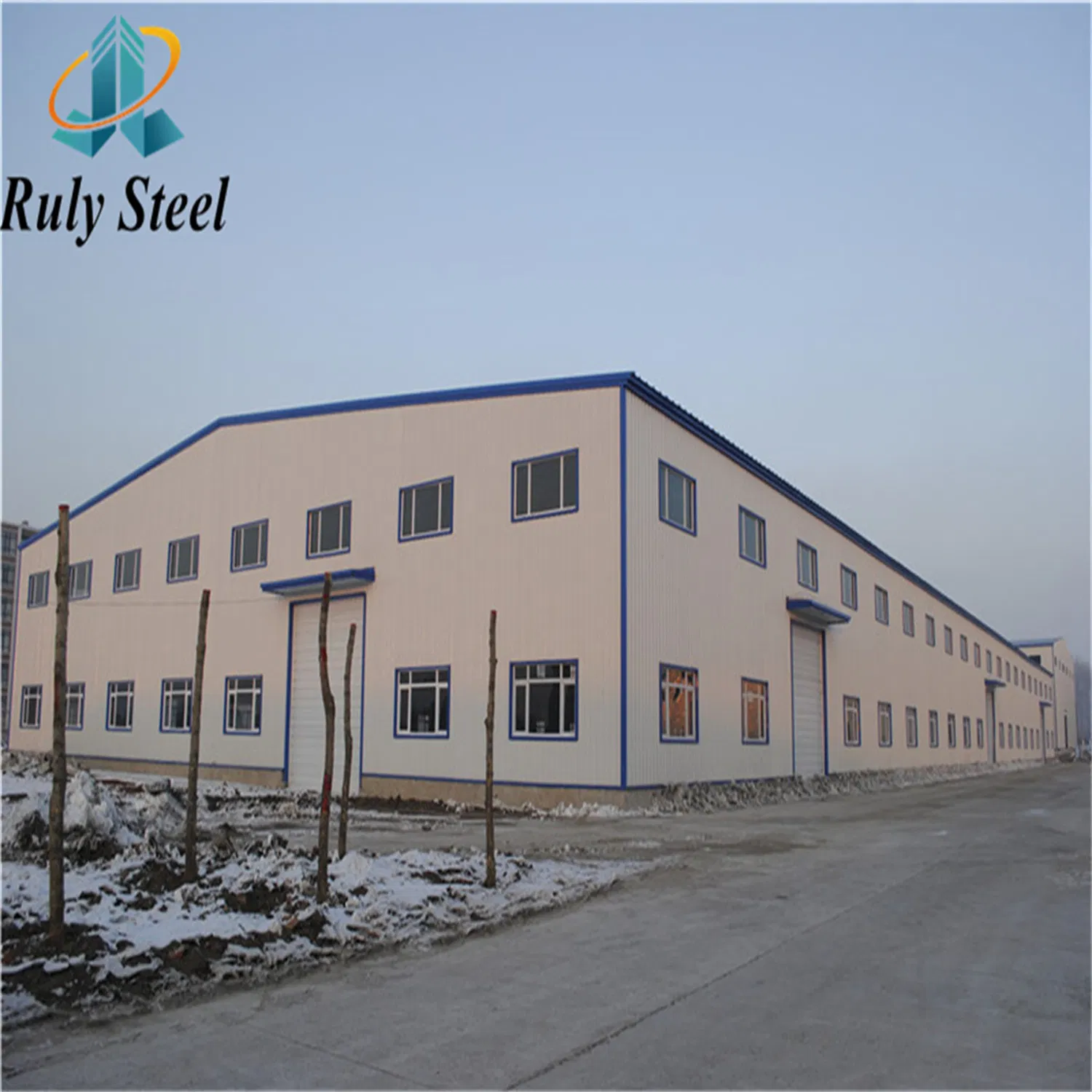 New Zealand Prefabricated Steel Structure Milk Powder Processing Plant