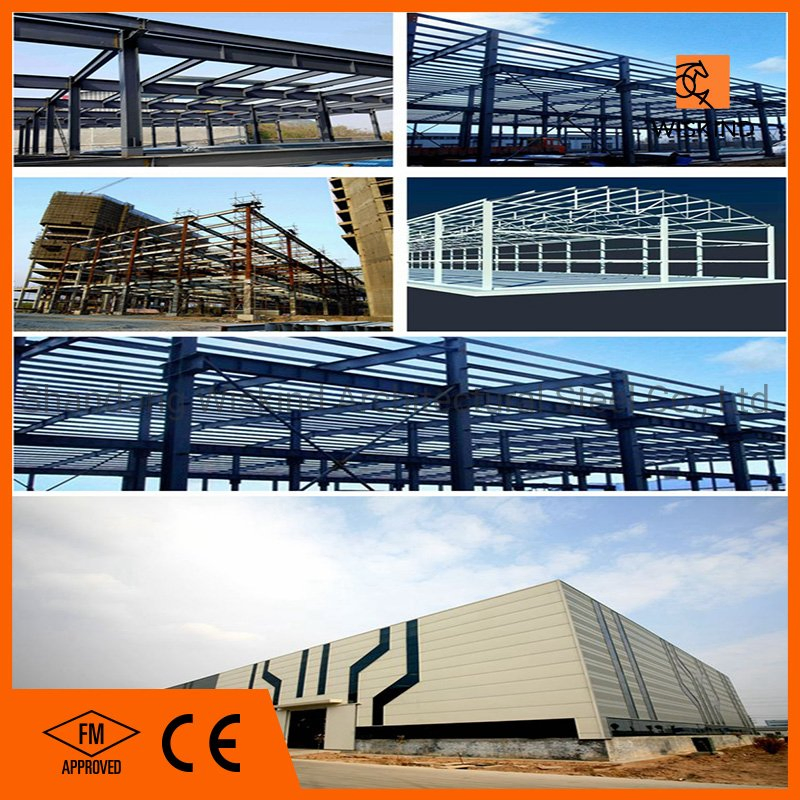 Quick Assembly Steel Structure Industrial Prefabricated Metal Prefab Factory Building Workshop
