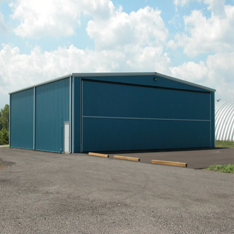 Durable Round Steel Storage Facility for Heavy Equipment