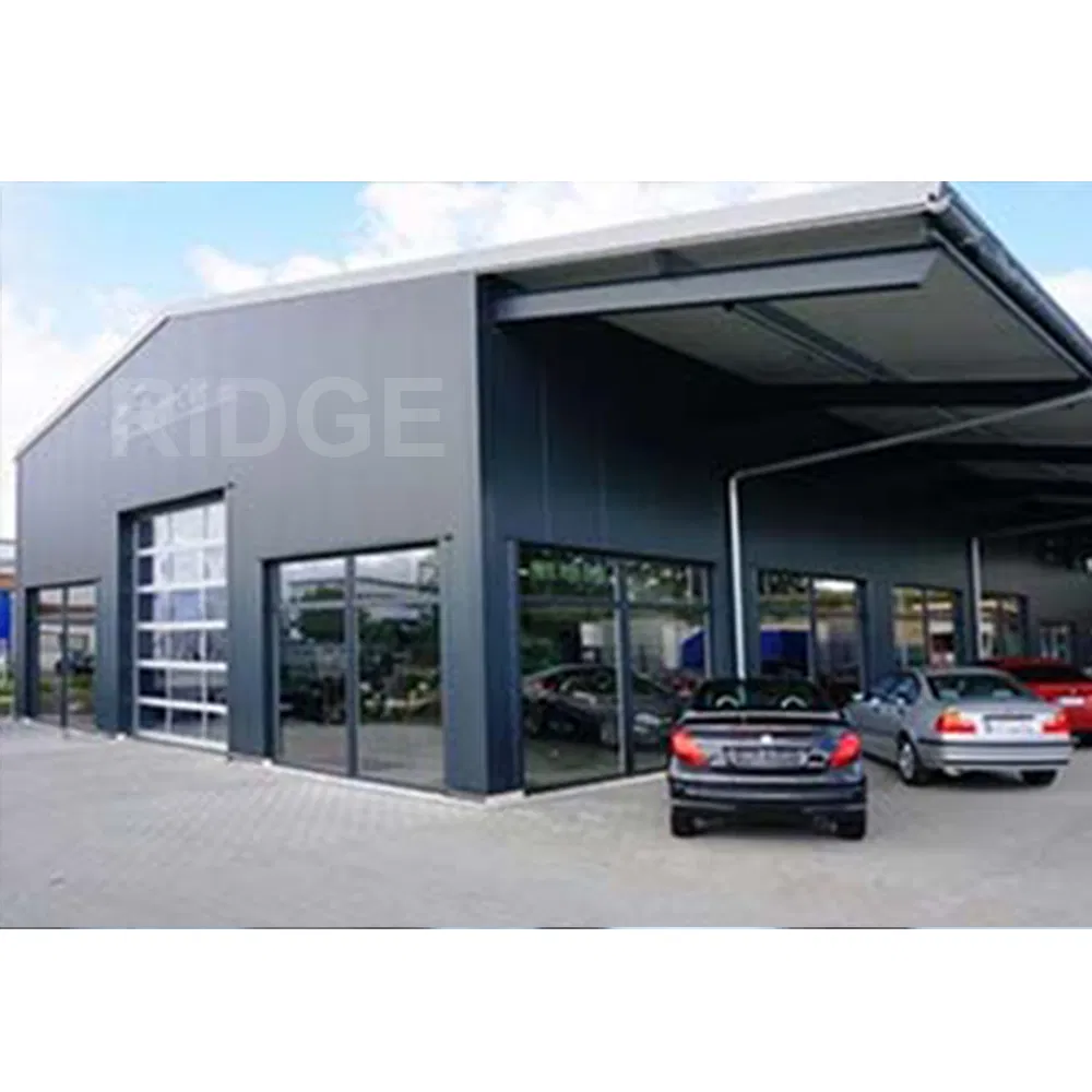 Prefab Sheds Garage Barn Hall Warehouse Farm Commercial Building Steel Structure Material Price