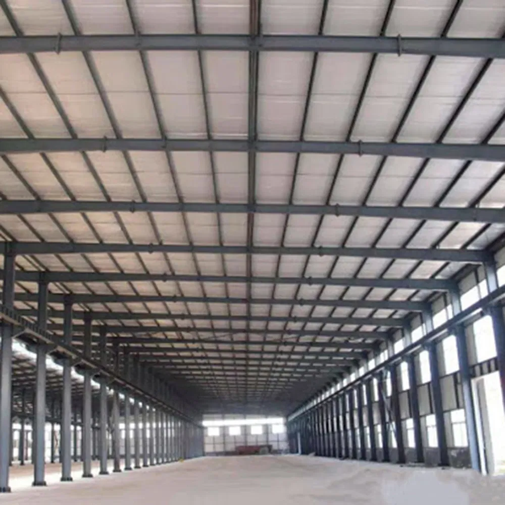 Agricultural Cheap Prefab Lightweight Steel Frame Structure Insulated Metal Buildings for Sale
