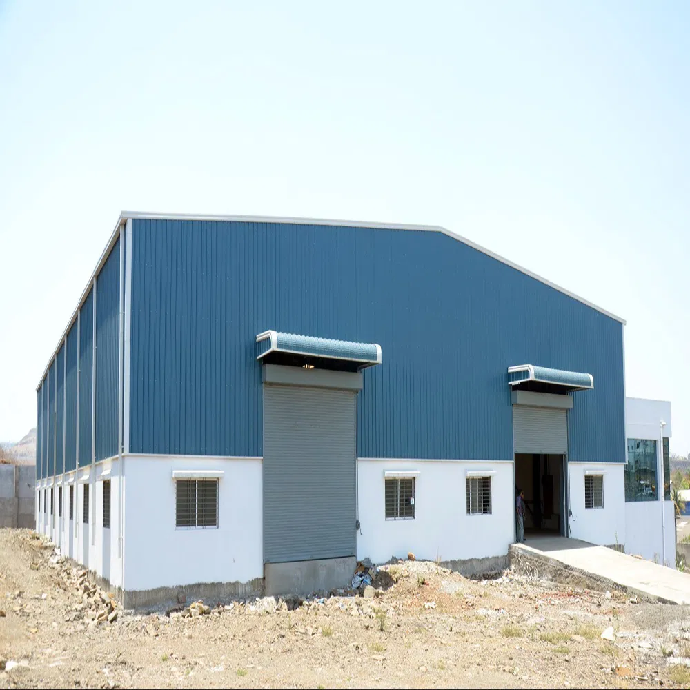 Roof Truss Metal Frame Steel Structure Workshop Prefabricated Building for Industry
