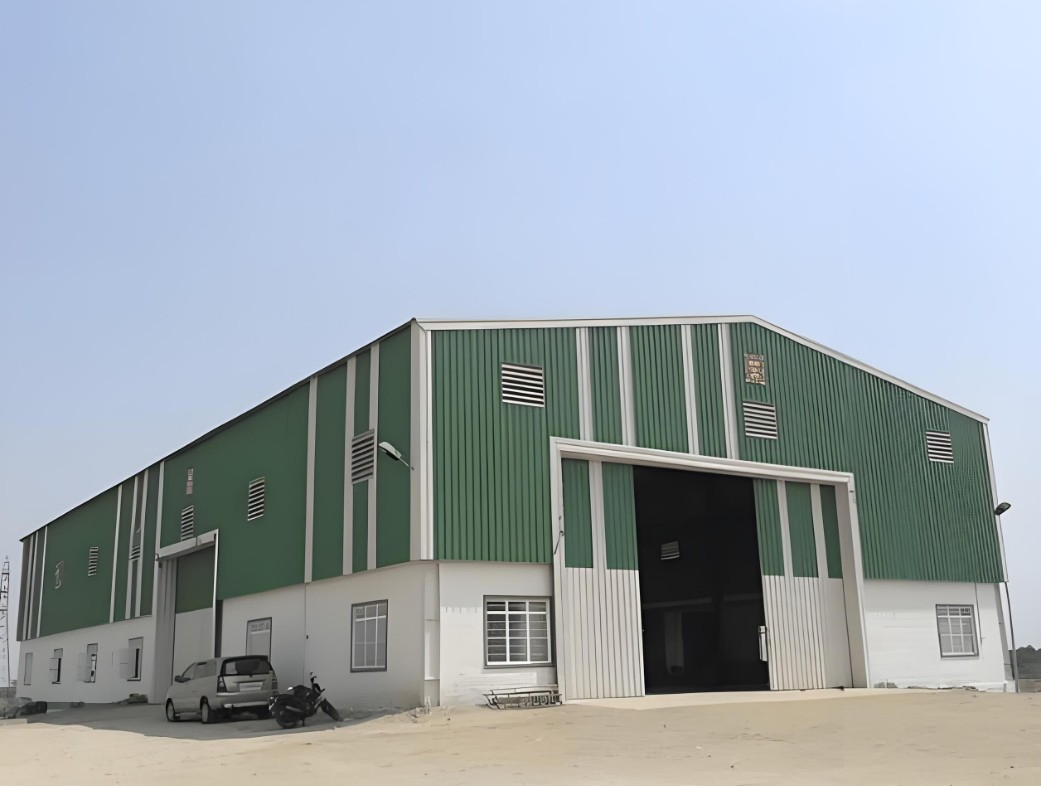 Column-Free Large Span Steel Structure Aircraft Hangar and Heavy Equipment Storage Facility