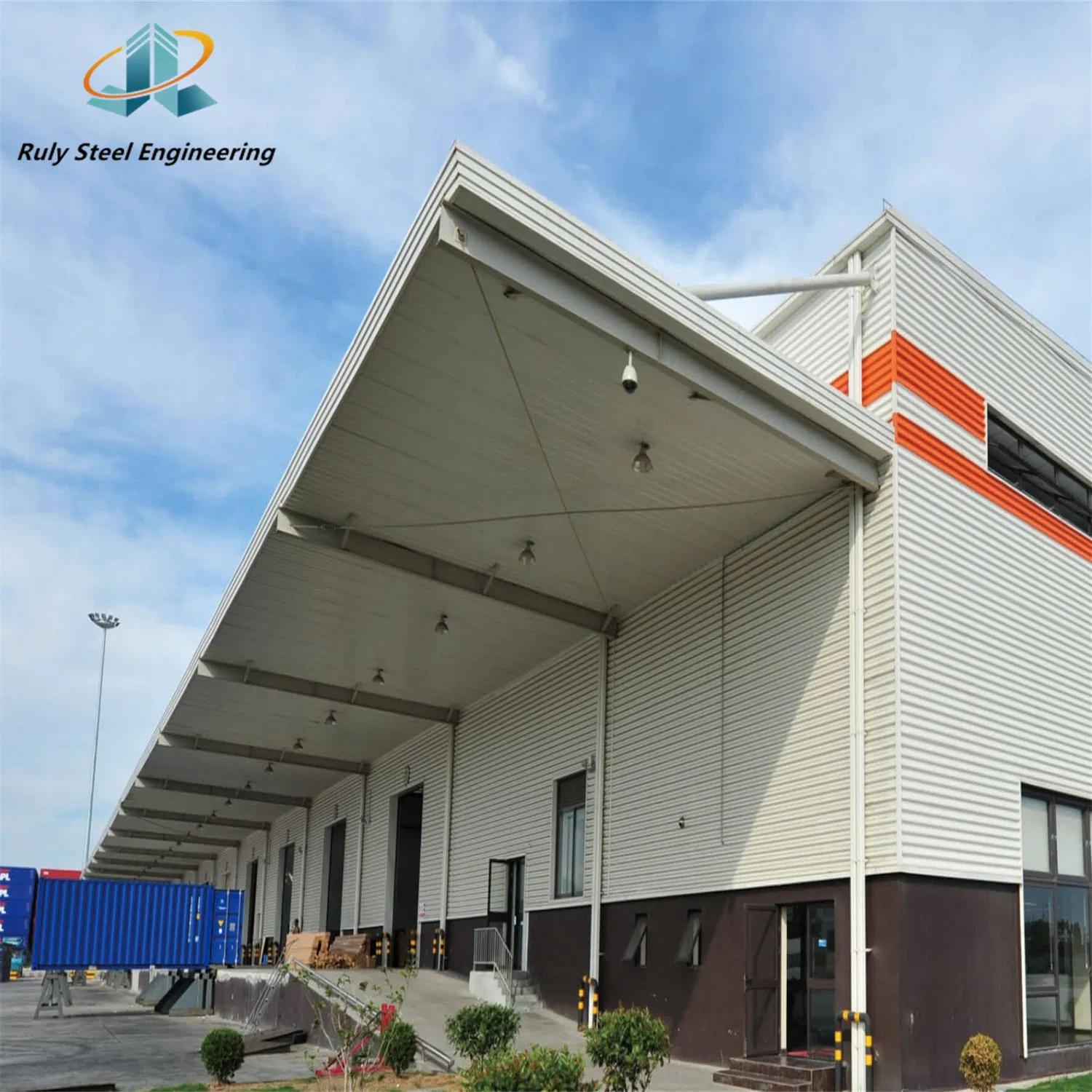 Prefabricated Buildings Warehouse Prefab Steel Structures Shopping Centers