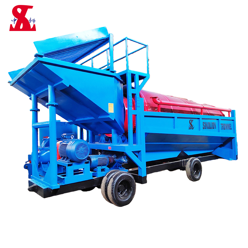 Efficient Heavy-Duty Gold Washing Plant Gold Mining Equipment for Alluvial Processing Needs
