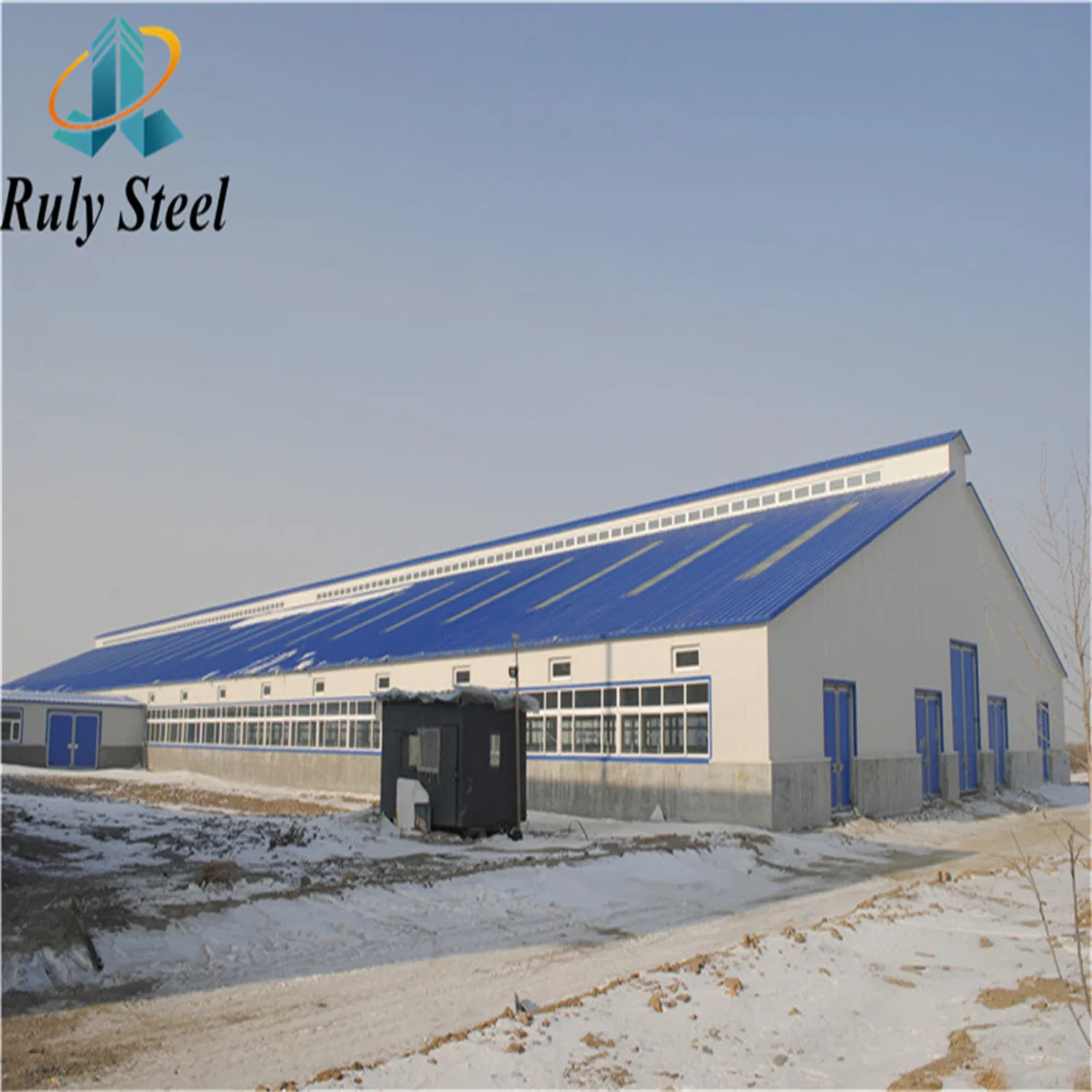 New Zealand Prefabricated Steel Structure Milk Powder Processing Plant