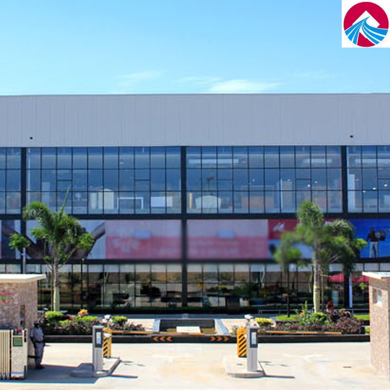 Customizable High-Quality Prefabricated Steel Retail Center