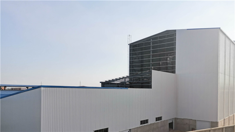 Algeria Pre-Engineered Steel Structure Frame Ceramic Tiles Processing Plant