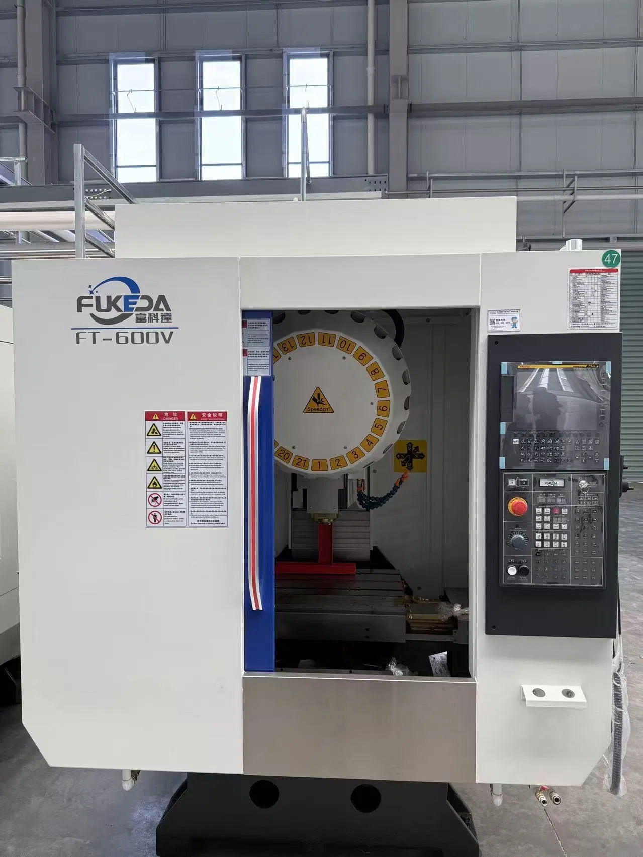 High Precision CNC Drilling and Tapping Machining Center for Metal Parts