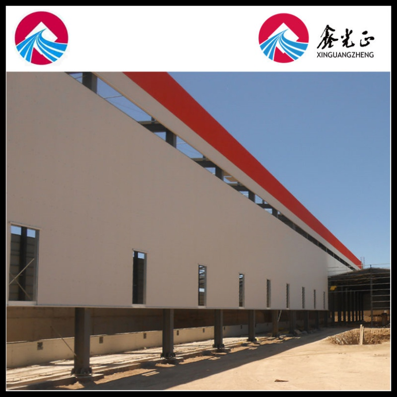 Customizable Modular Prefabricated Steel Structure Material Processing Plant
