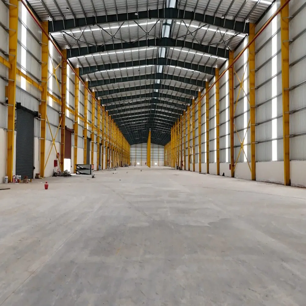 Heavy Design Multi-Storey Prefabricated Steel Structure Building for Saudi Arabia/UAE Warehouse