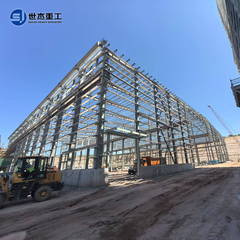 Frame Steel Structure &amp; China Factory Supply Industrial Prefabricated Customized Steel Structure Engineered Building