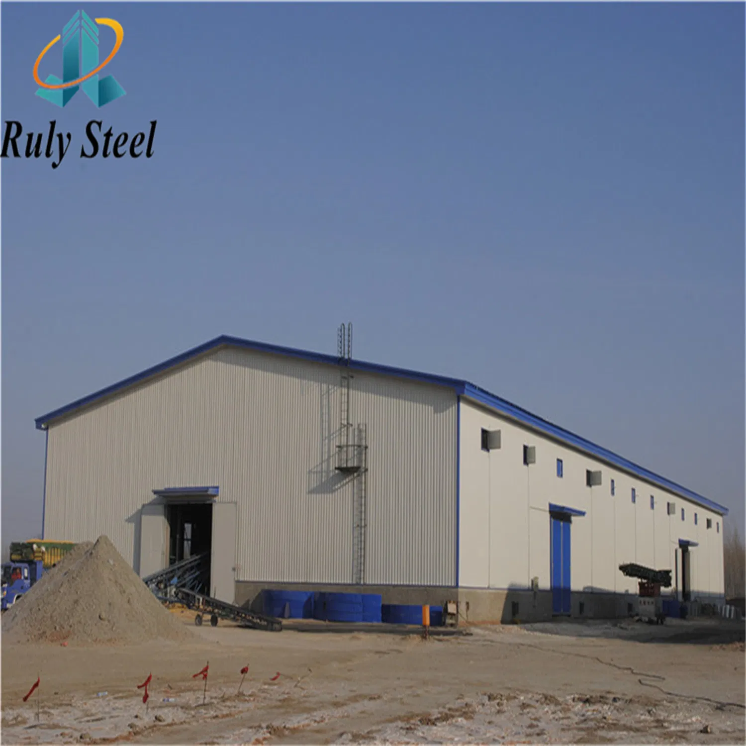 New Zealand Prefabricated Steel Structure Milk Powder Processing Plant