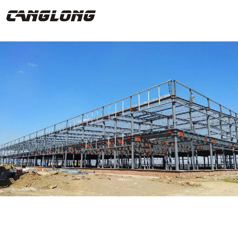China Fireproof Galvanized Q345 Peb Pre Engineered Steel Structure Materials Warehouse Building in Argentina
