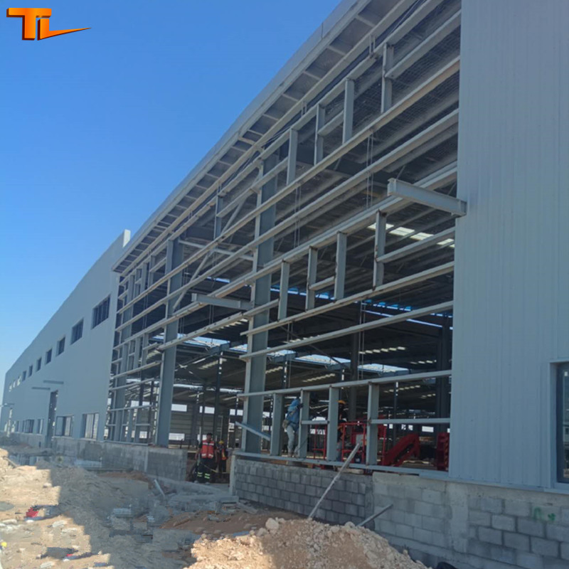 China Construction Industrial Metal Prefab Prefabricated Steel Frame Structure Factory Warehouse Building
