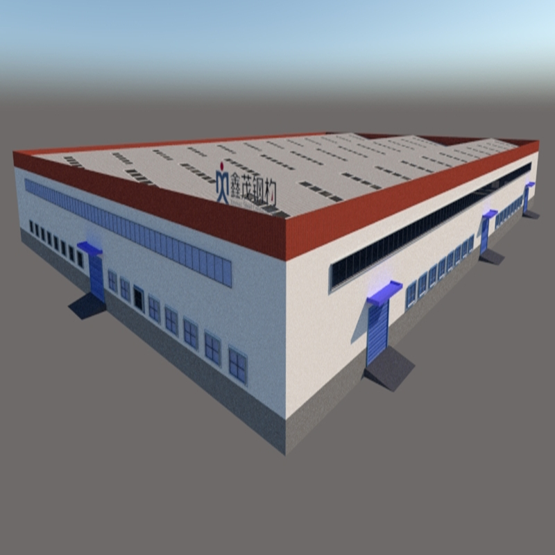 Industrial Multi-Span Metal Frame Prefab Aircraft Hangar Warehouse Steel Structure Building