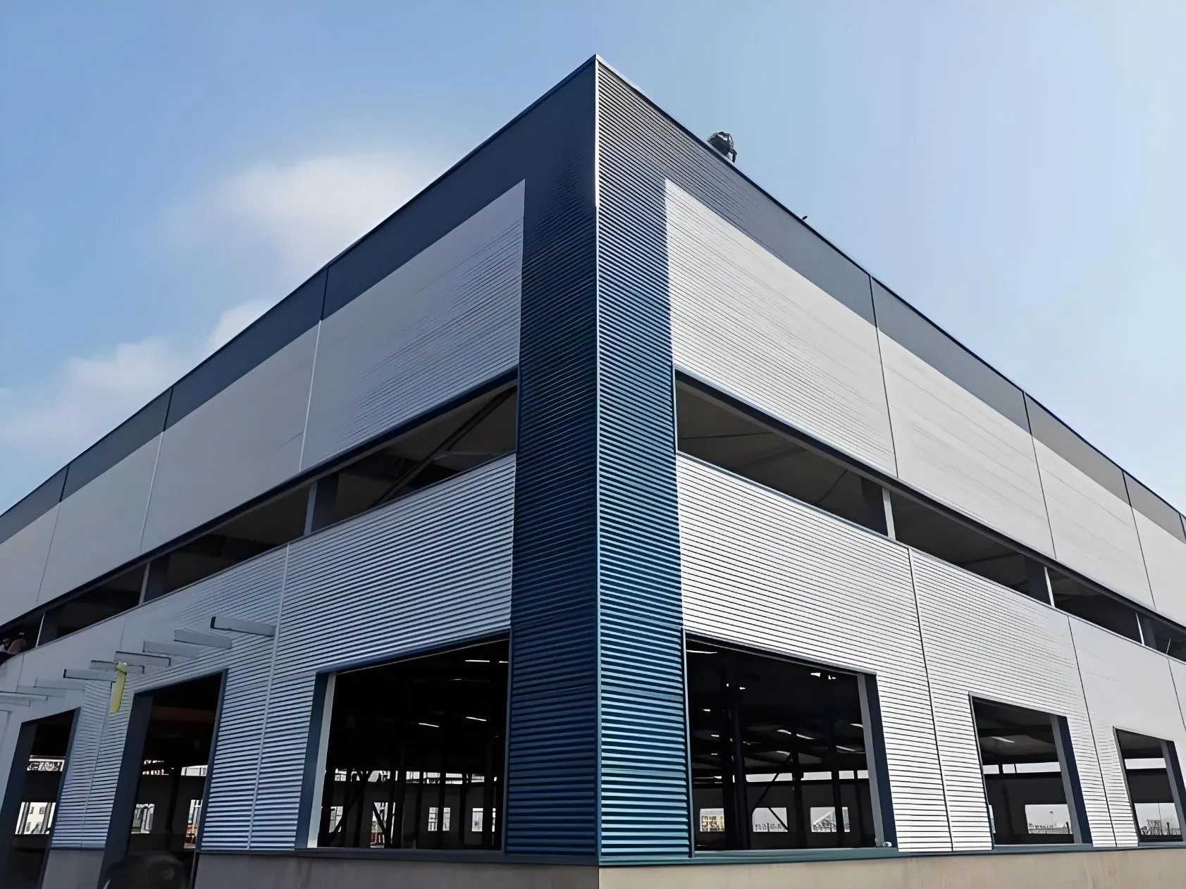 Customization High Precision Professional Prefabricated Steel Structure Factory Building for Industrial Zone Station Durable for 50 Years