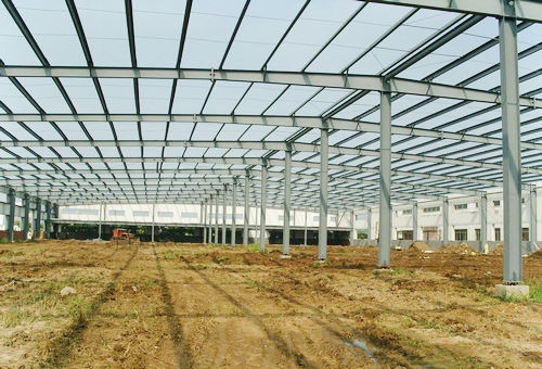 Heavy Industry Wide Span Industrial Workshop Plant Factory with Mezzanine Multi Floors Steel Structure Building Construction